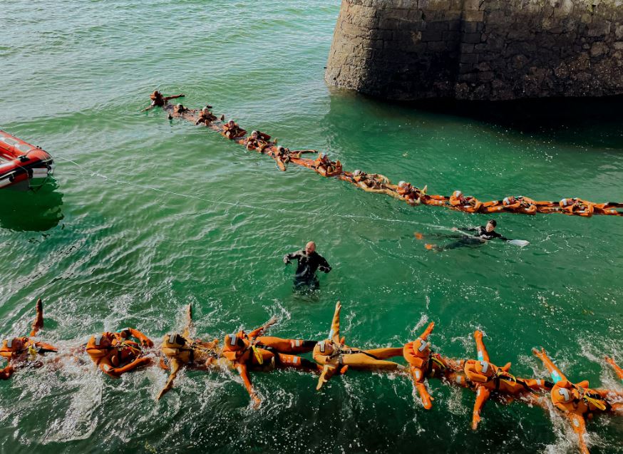 supervivencia en el mar